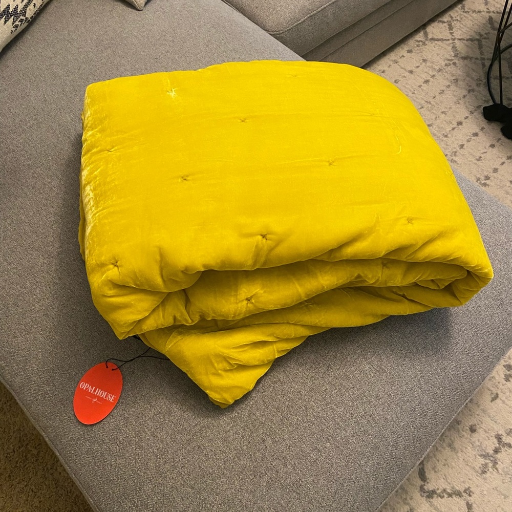 Opalhouse Velvet Quilt